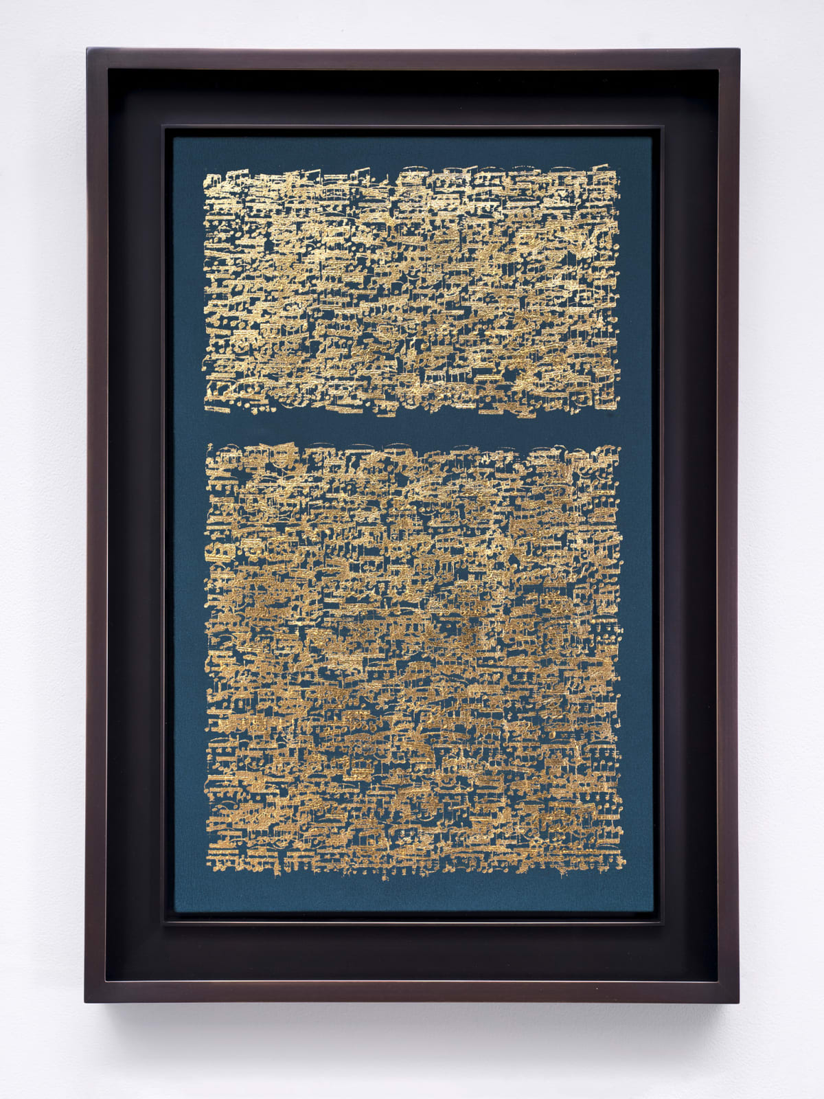 Idris Khan, Time Present, Time Past (Akhdar I), 2025