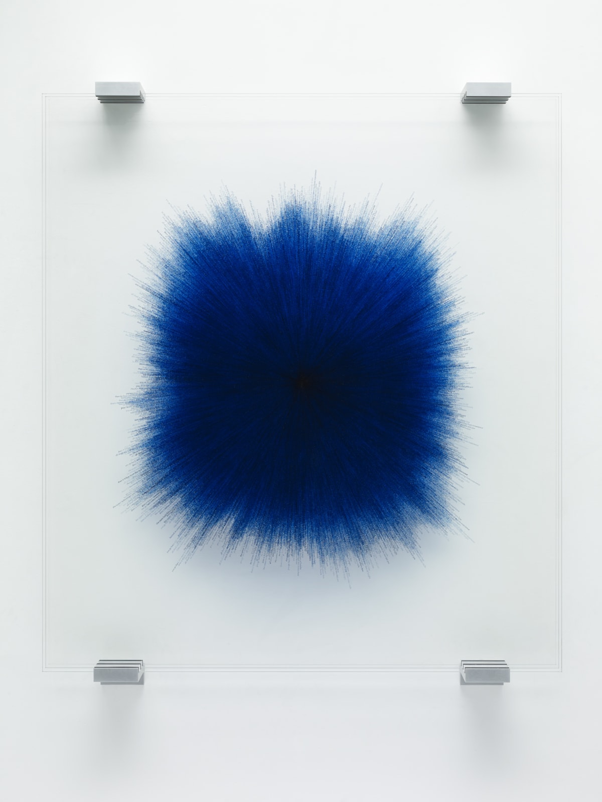 Idris Khan, Steady Storm of Thoughts, 2019