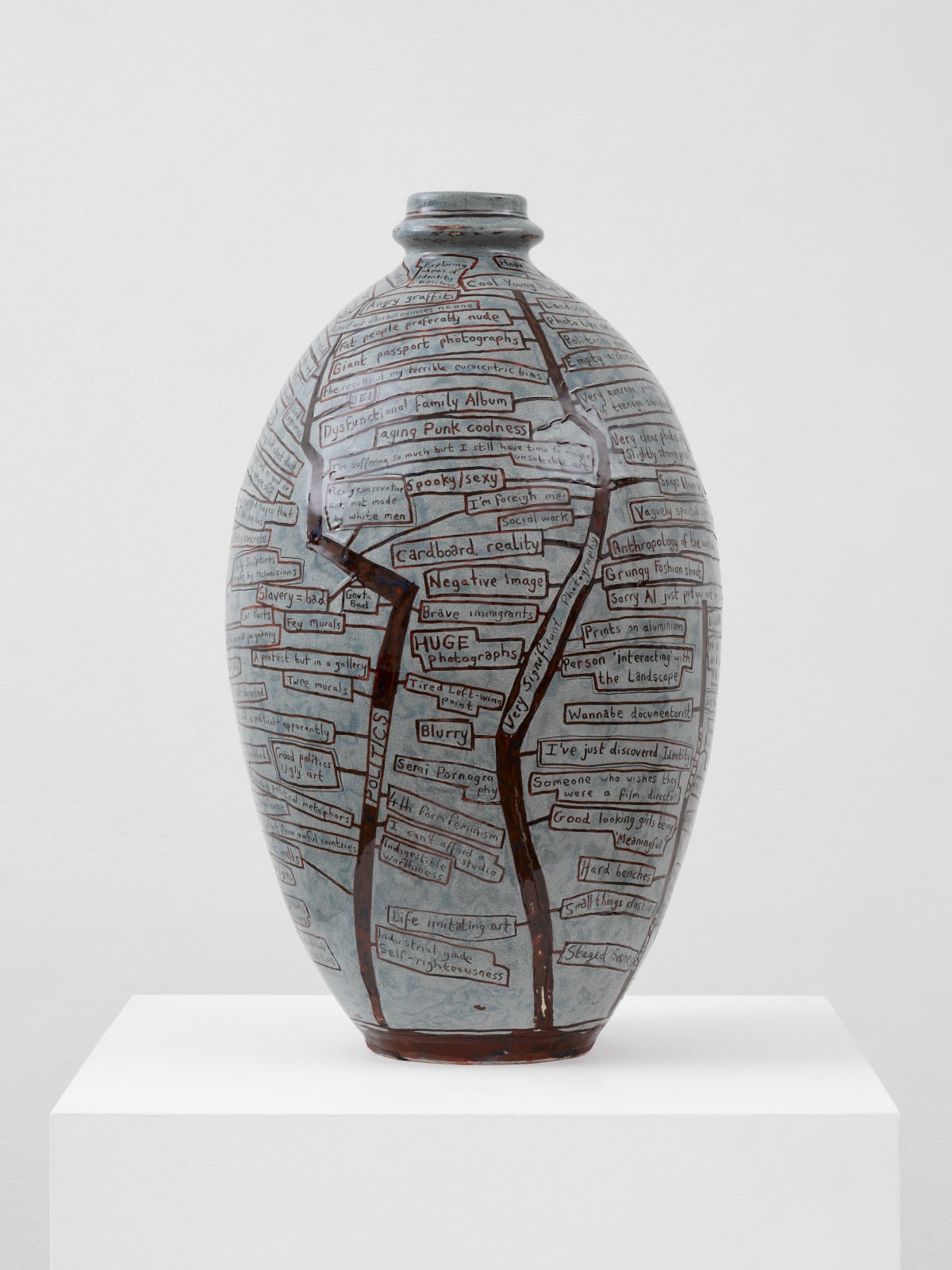 Grayson Perry, Forty Years of Art Trends in a Palatable Form, 2025