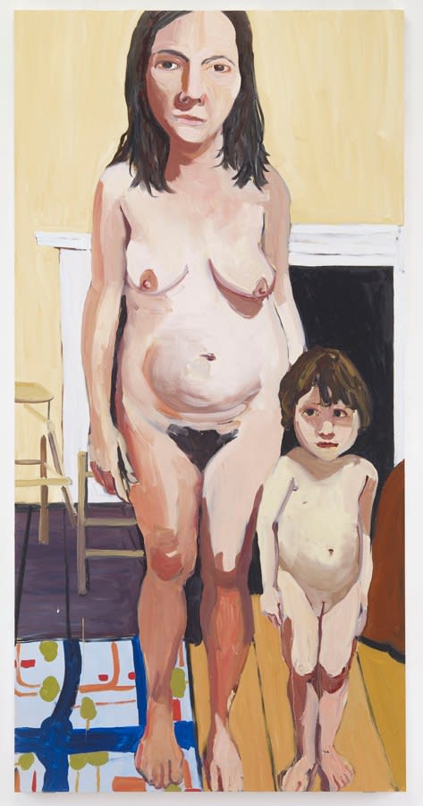 Chantal Joffe, Self-Portrait with Esme, 2008