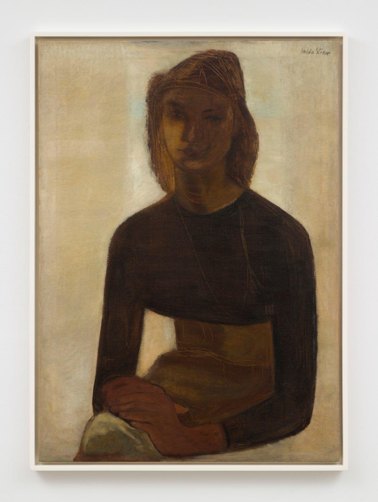 Hedda Sterne, Portrait of Jeanne Owens, 1947