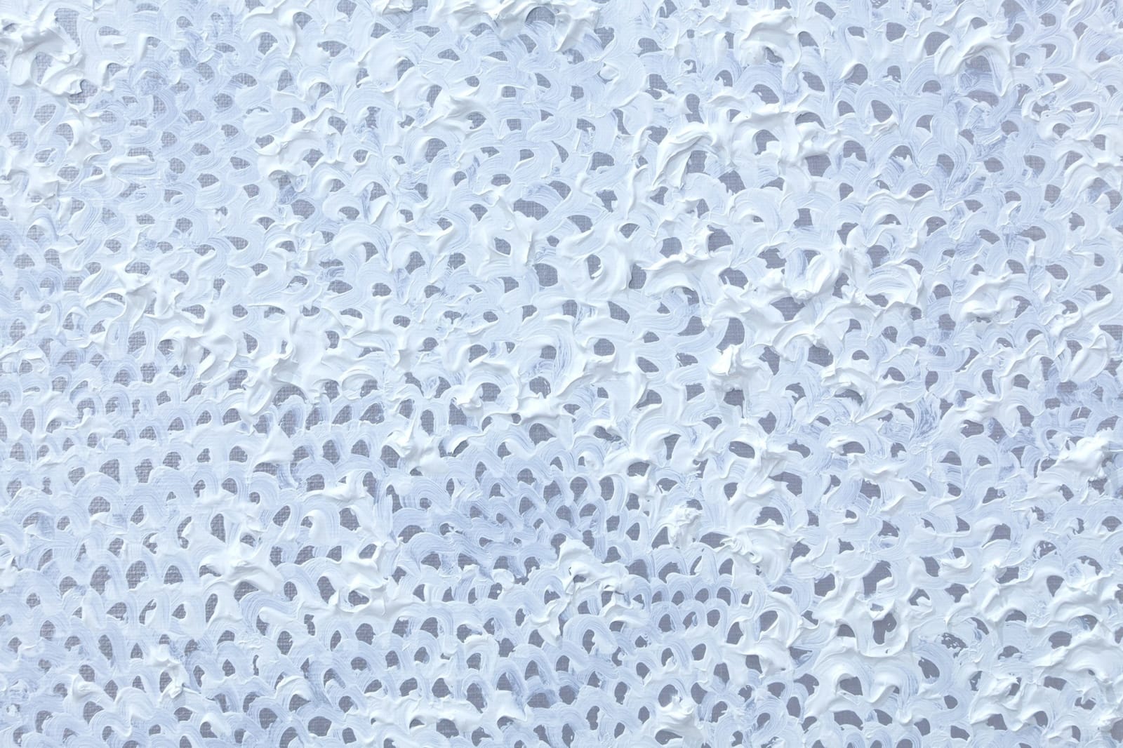 Yayoi Kusama, WHITE-INFINITY-NETS, 2015