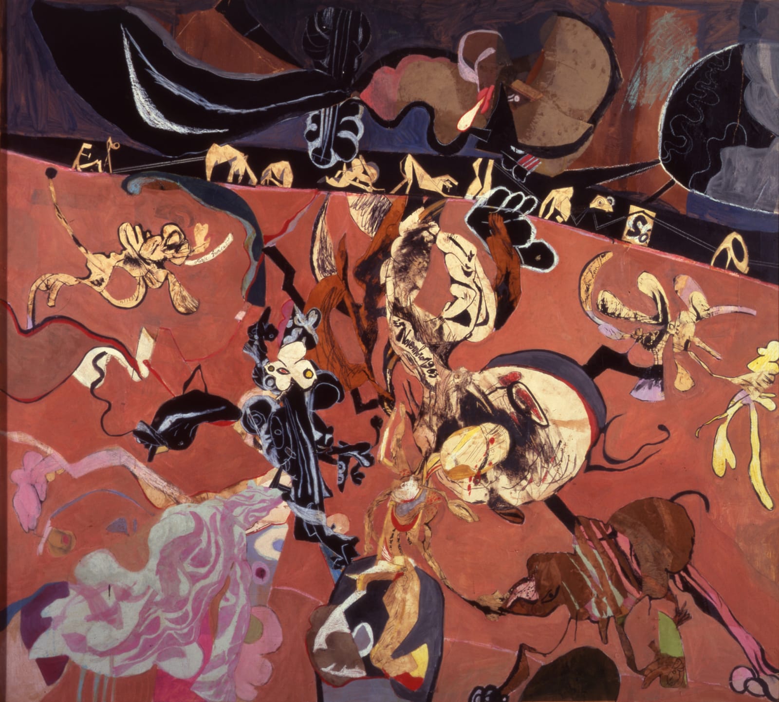 Paula Rego, Stray Dogs (The Dogs of Barcelona), 1965