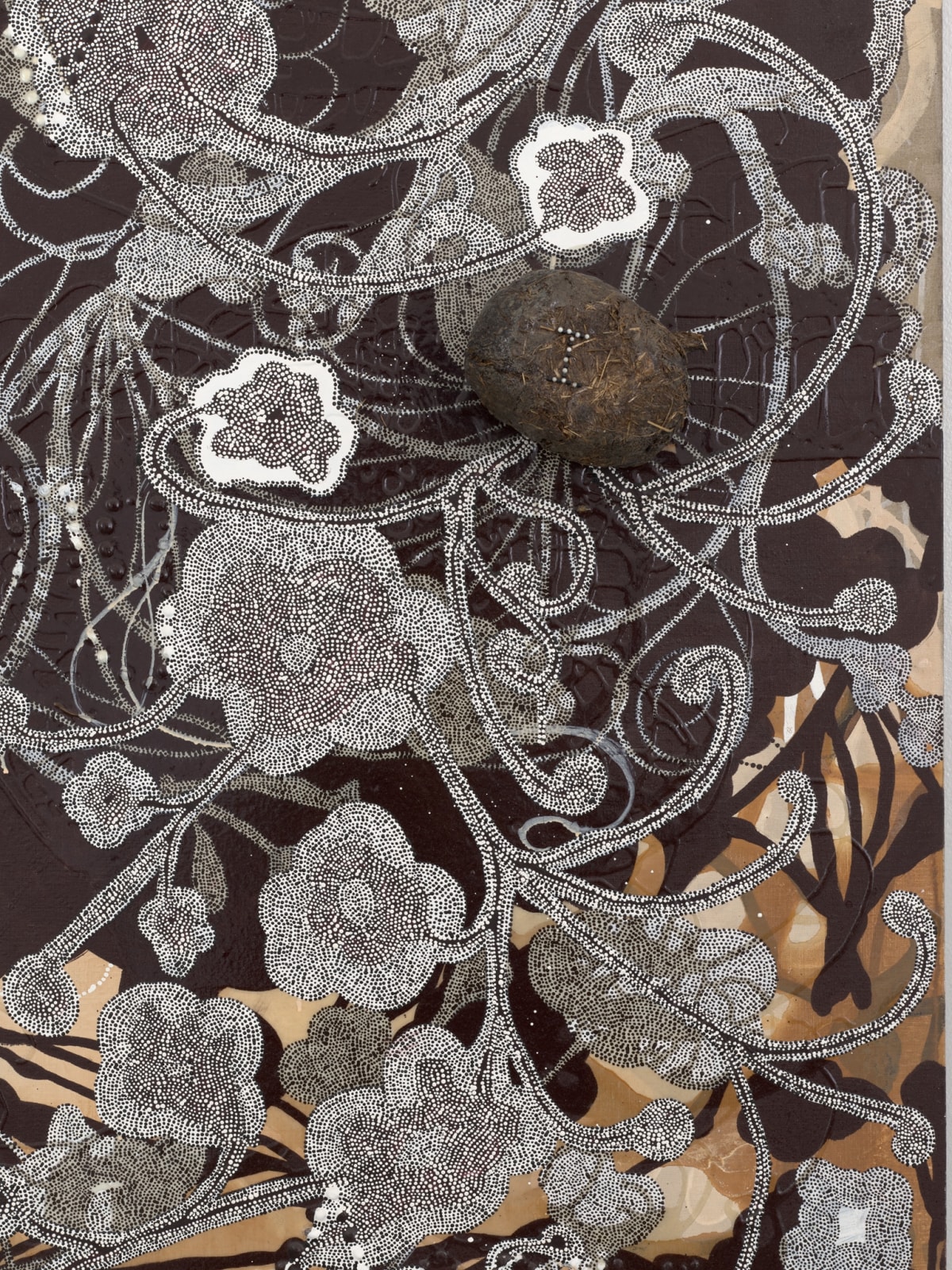 Chris Ofili, Homage, 1995