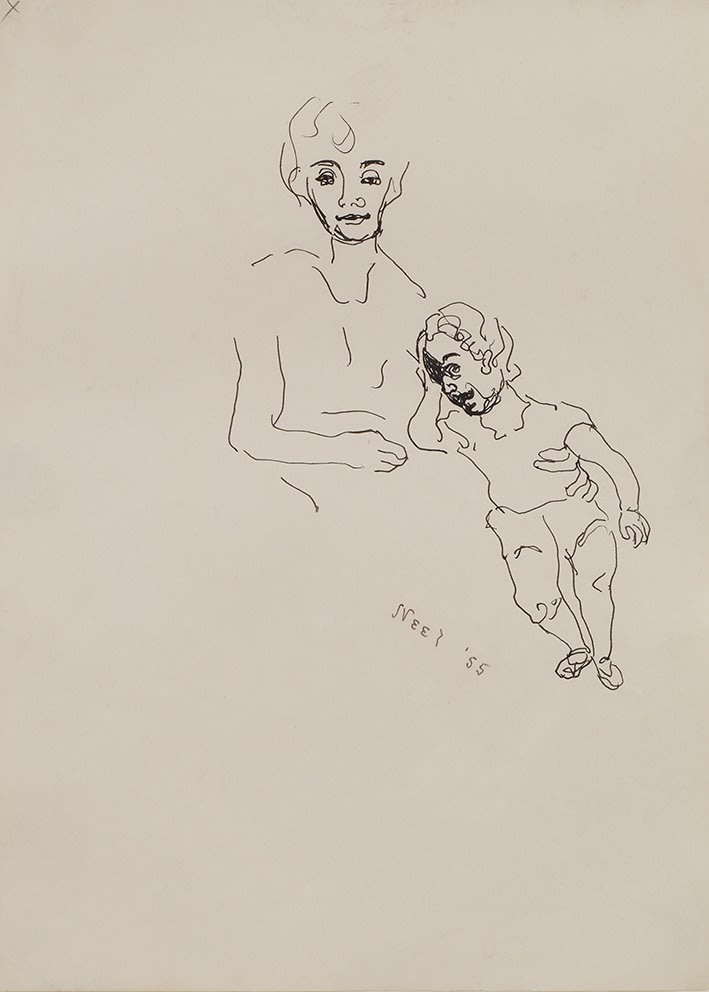 Alice Neel, Mother and Child, 1955