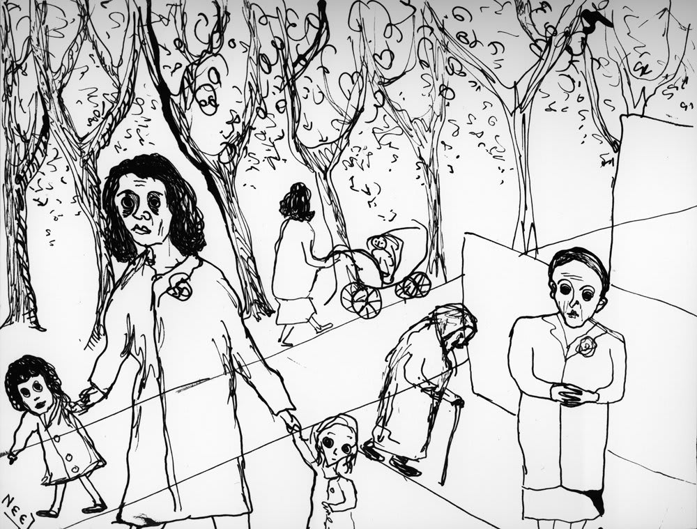 Alice Neel, In the Park, 1956