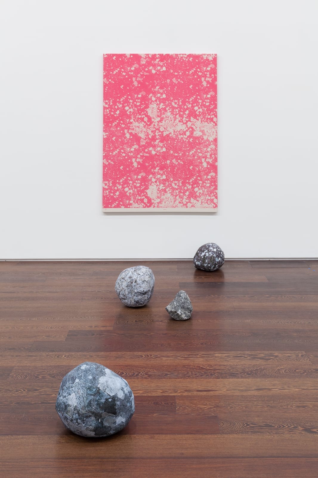 Sarah Sze, Magenta Stone, 2013-2015