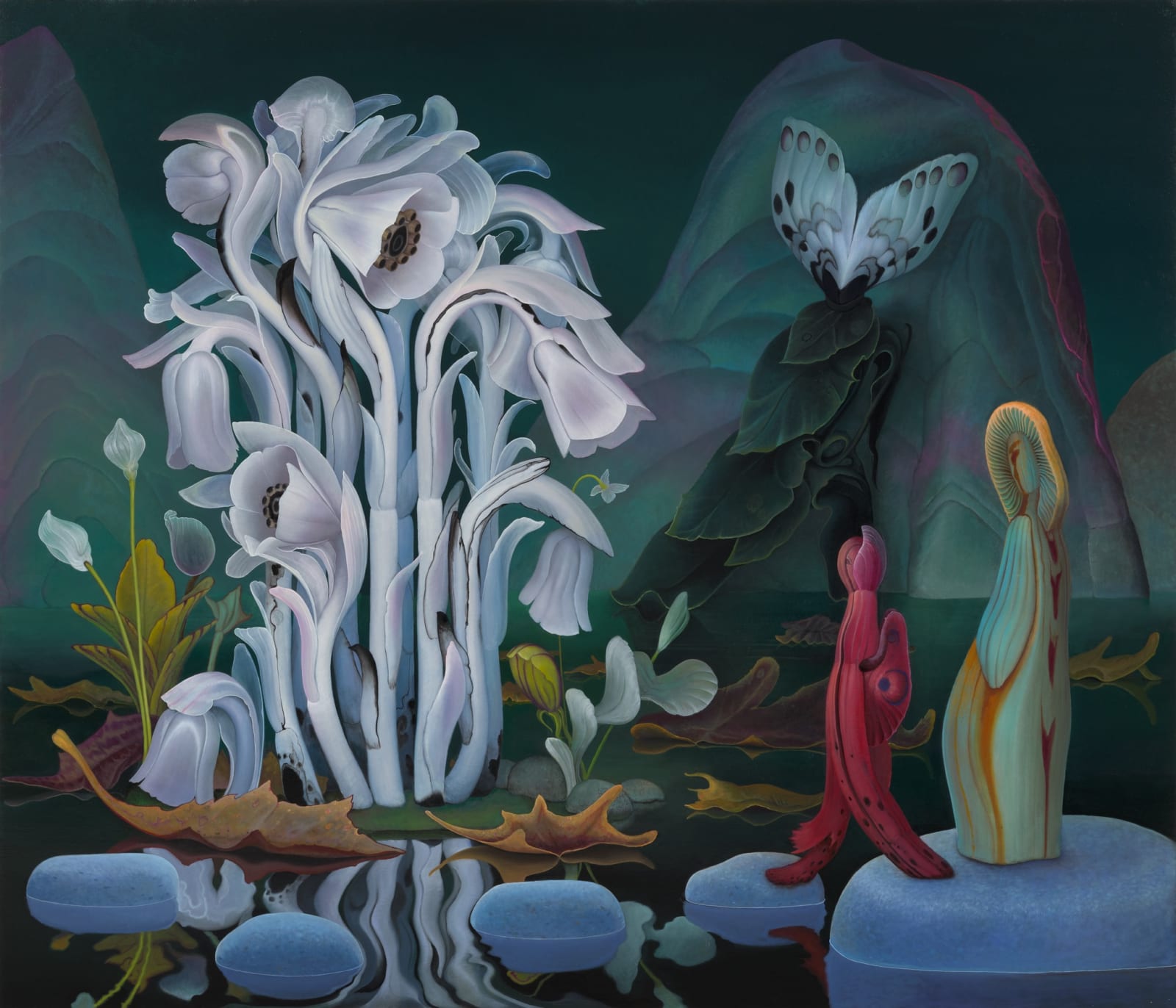 Inka Essenhigh, Ghost Pipes, 2024