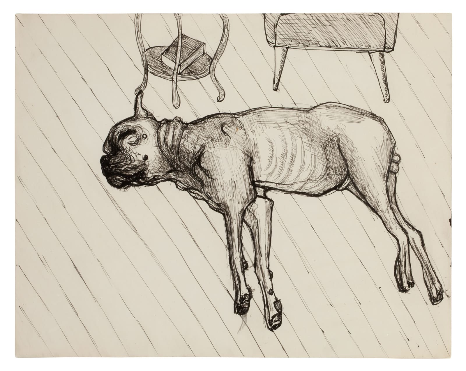 Alice Neel, King Asleep, c.1954