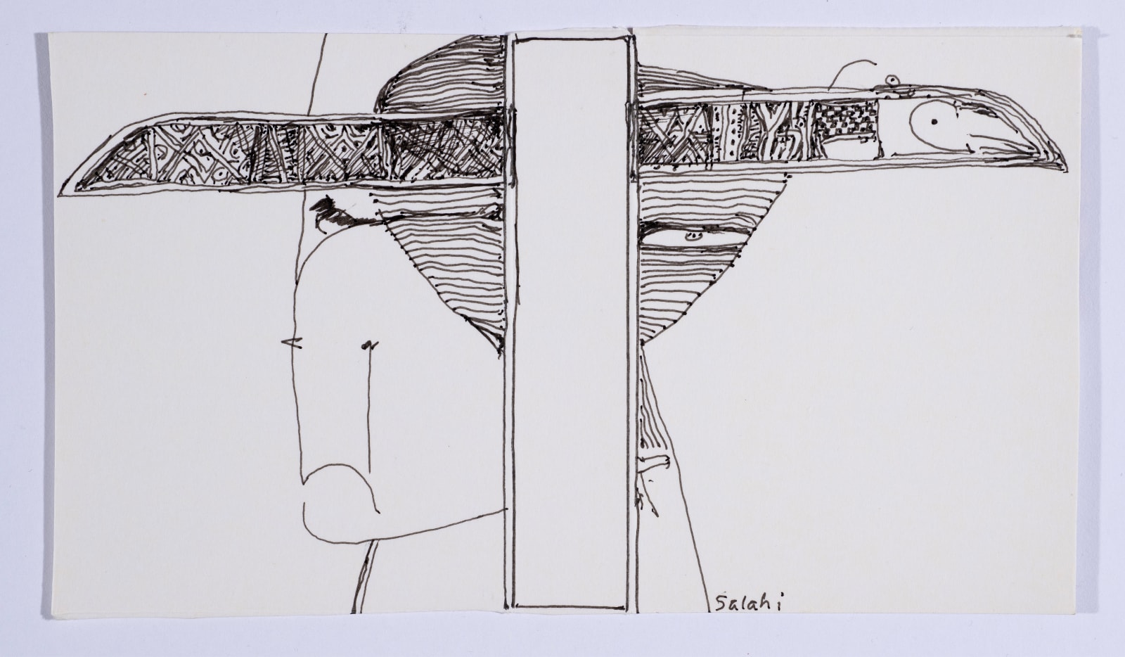Ibrahim El-Salahi, Behind the Mask, June 2020
