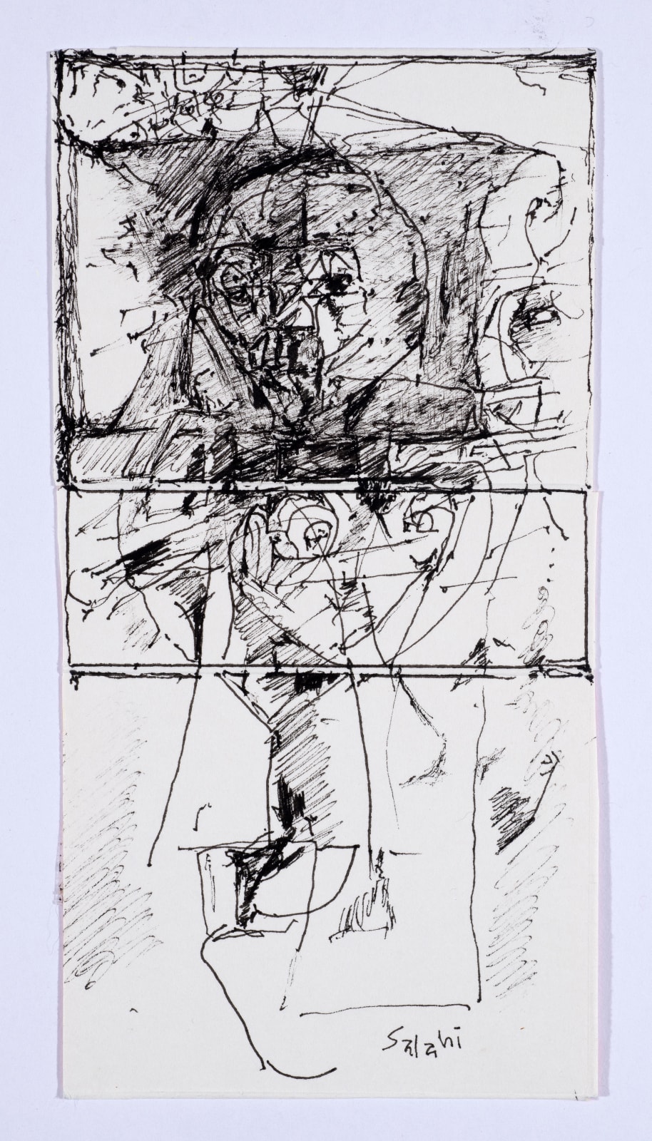Ibrahim El-Salahi, Behind the Mask, November 2020