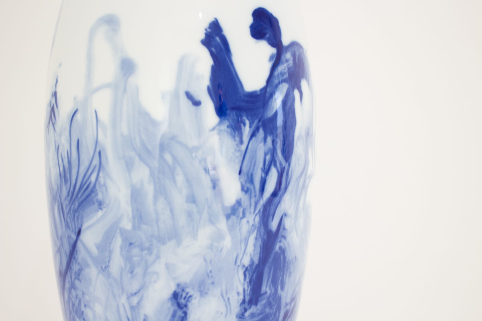 Zao Wou-Ki, Hommage à Li Po / Les flots incessants du Yang-Tse I, 2008