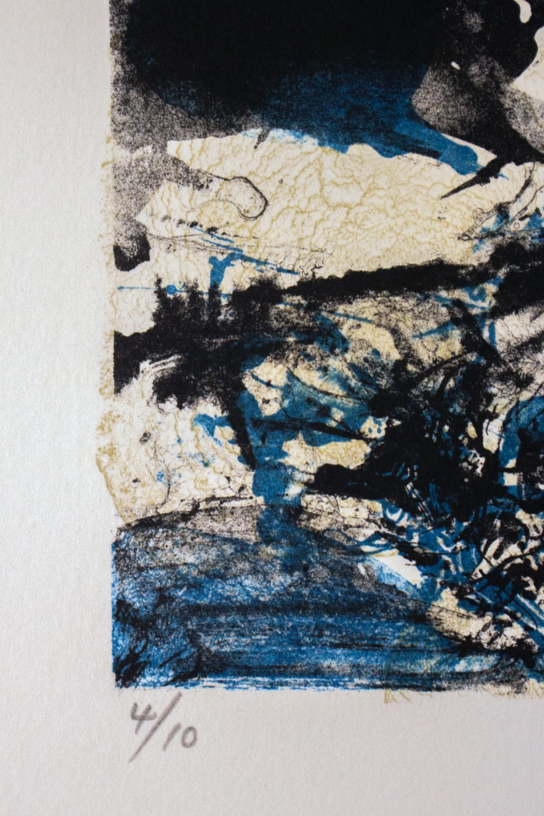 Zao Wou-Ki, Sans titre, 1972/ (1970)