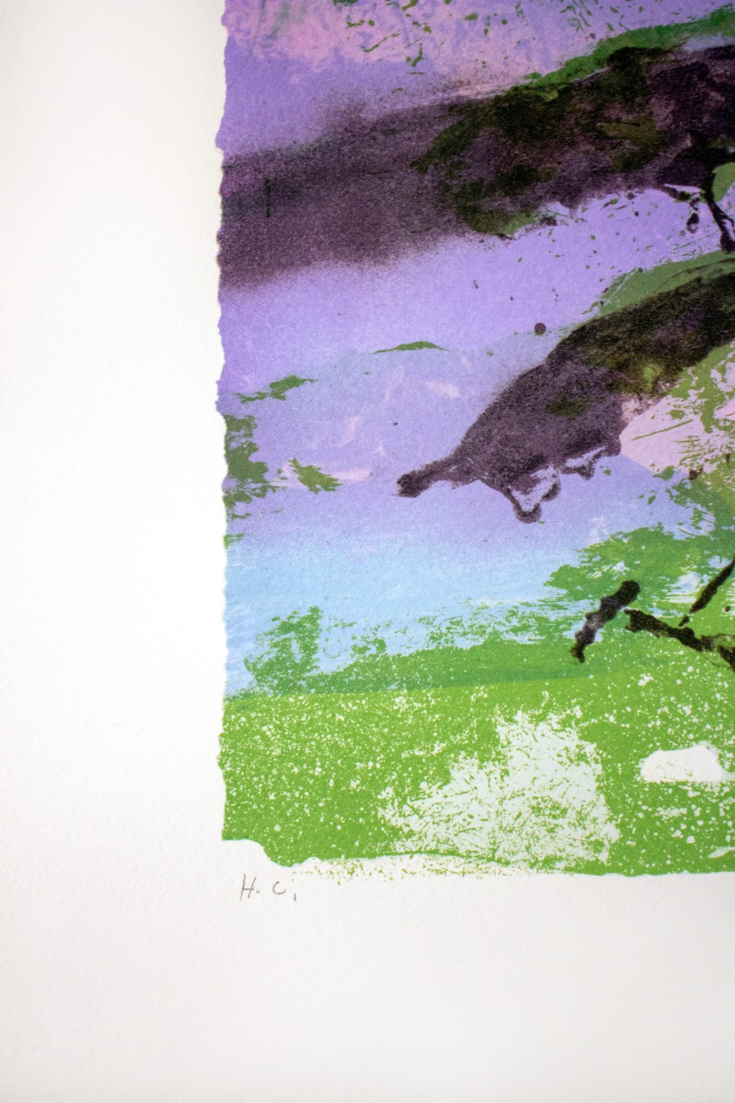 Zao Wou-Ki, Sans titre, 1998