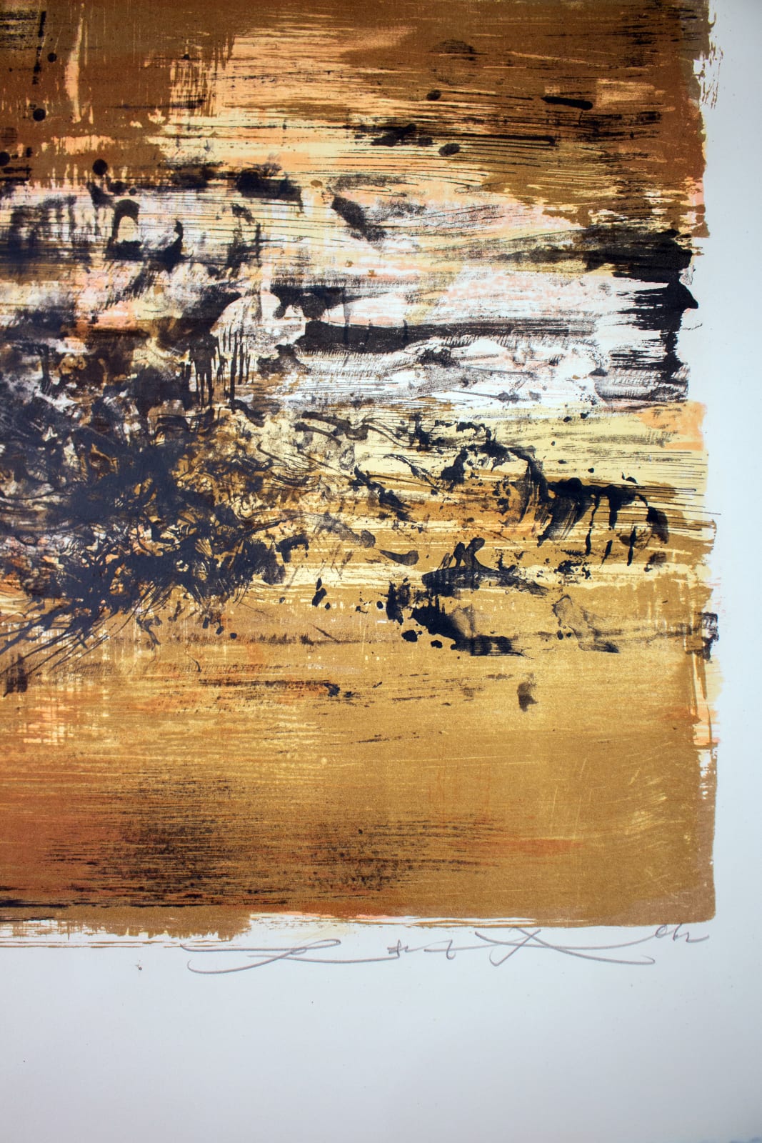 Zao Wou-Ki, Sans titre, 1962