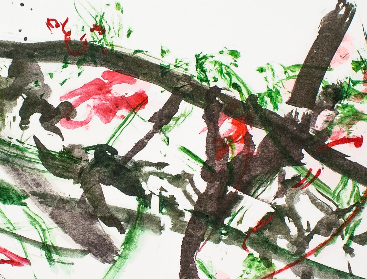 Zao Wou-Ki, Ibiza 2007 Tirage 2010, 2010