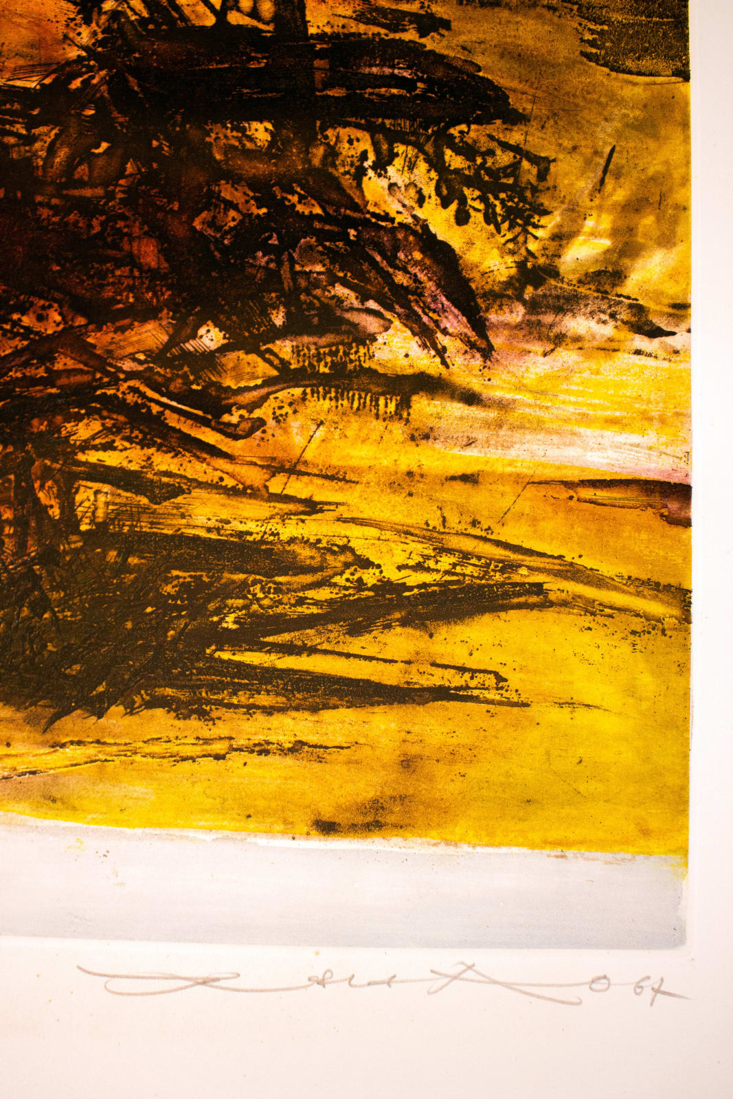 Zao Wou-Ki, Sans titre, 1967