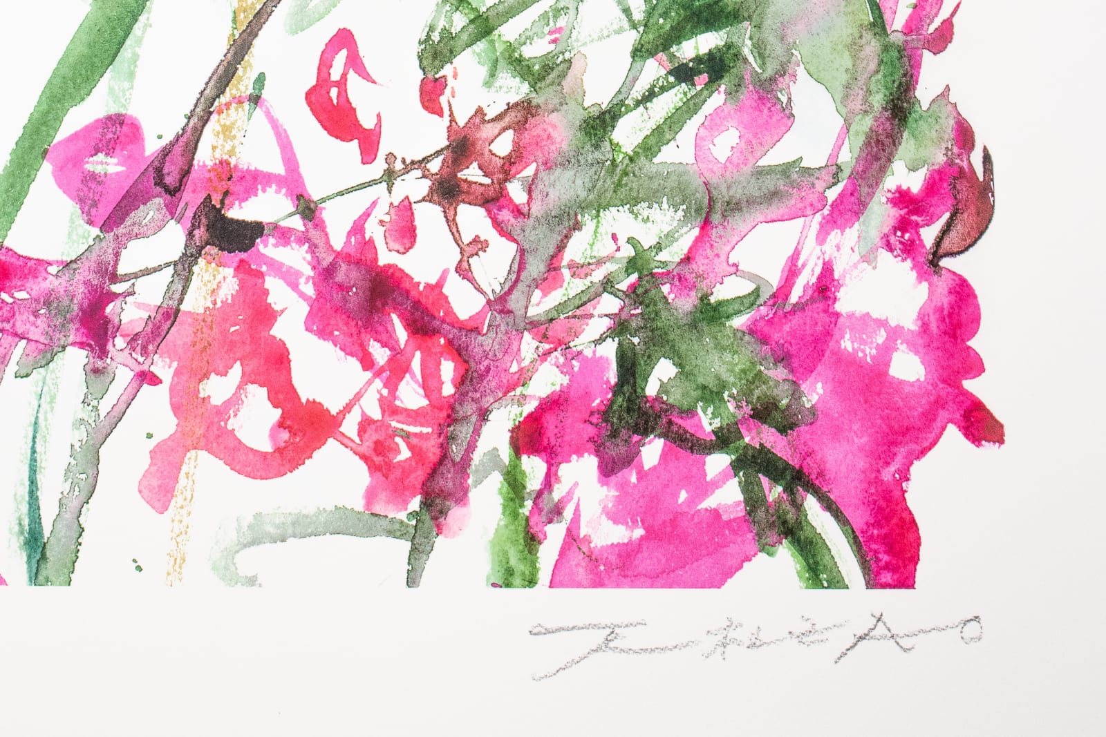 Zao Wou-Ki, Ibiza (Mai 2007), 2007