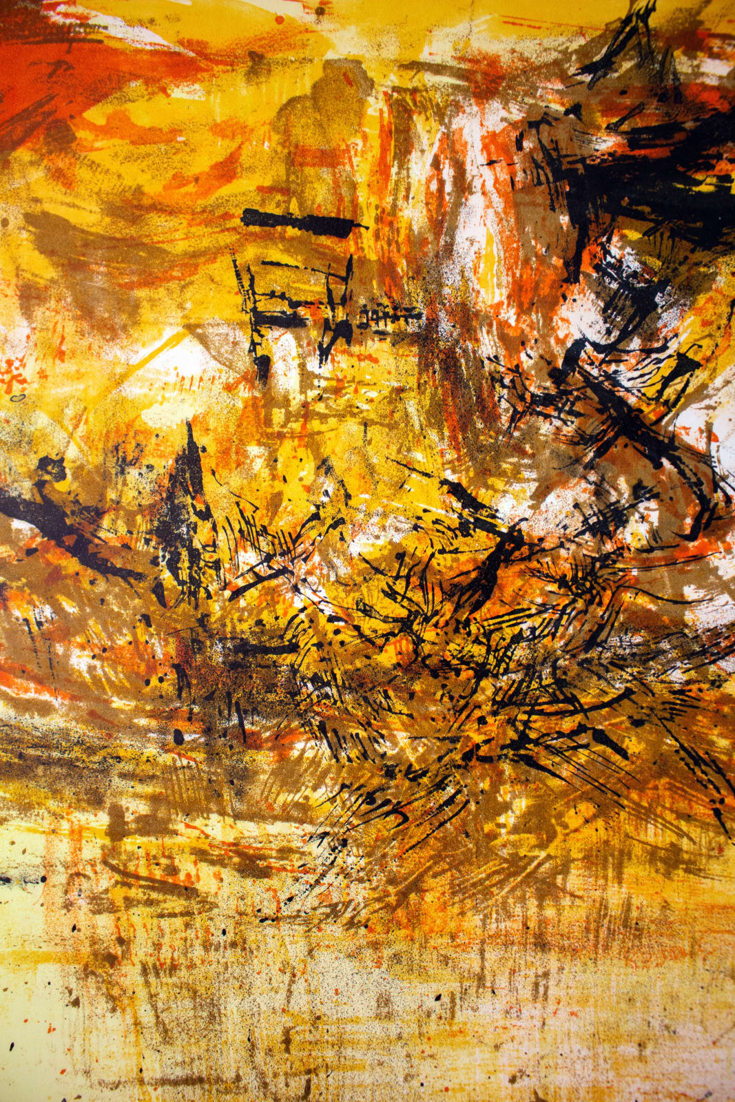 Zao Wou-Ki, Sans titre, 1974