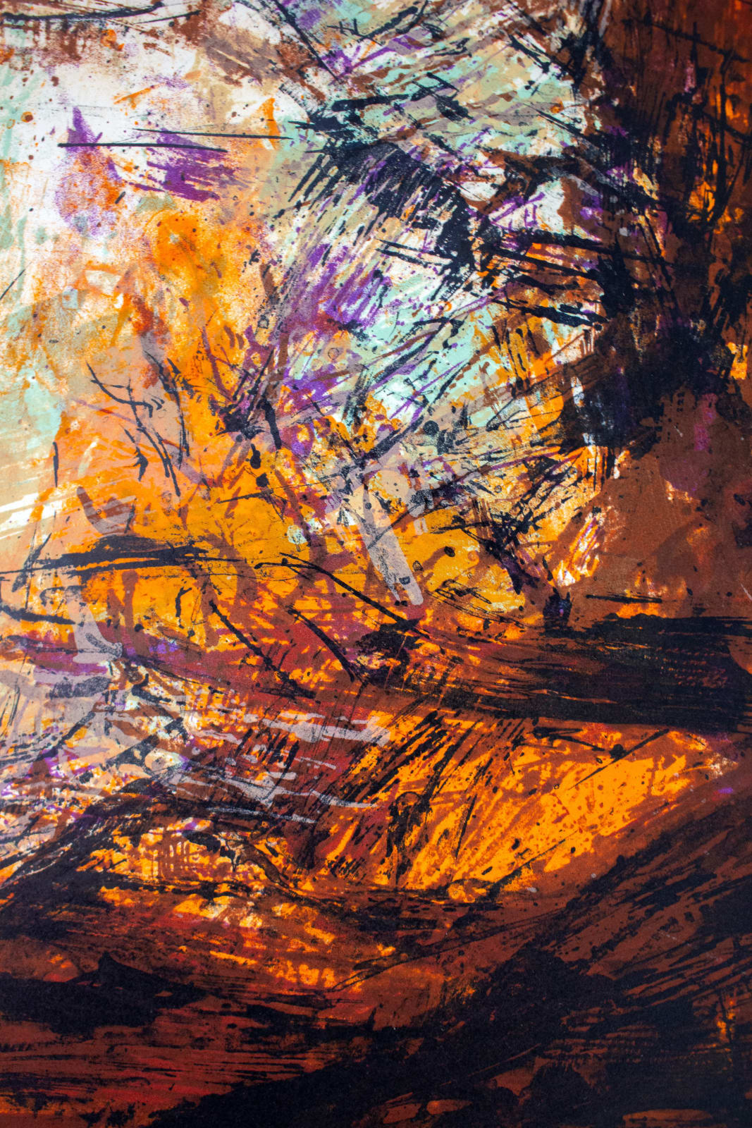 Zao Wou-Ki, Sans titre, 1974