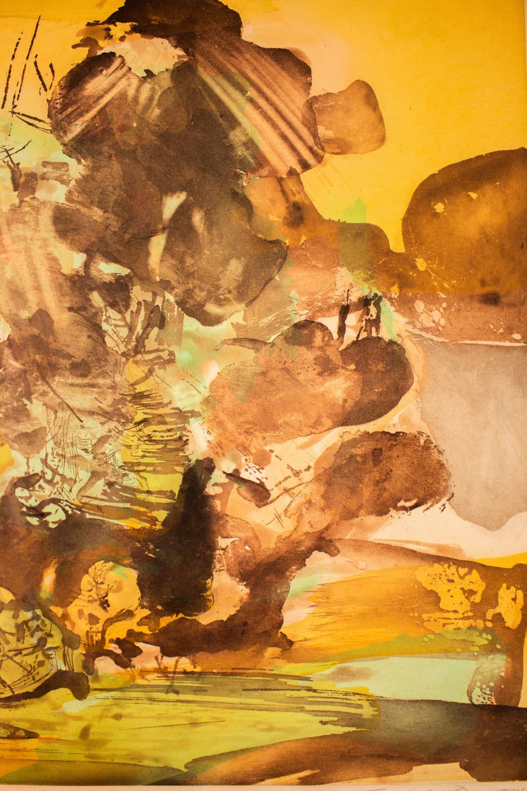 Zao Wou-Ki, Sans titre, 1974