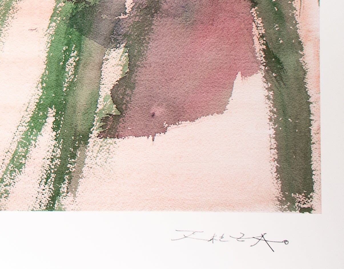 Zao Wou-Ki, Orchidees Janvier 2008 Tirage 2010, 2011