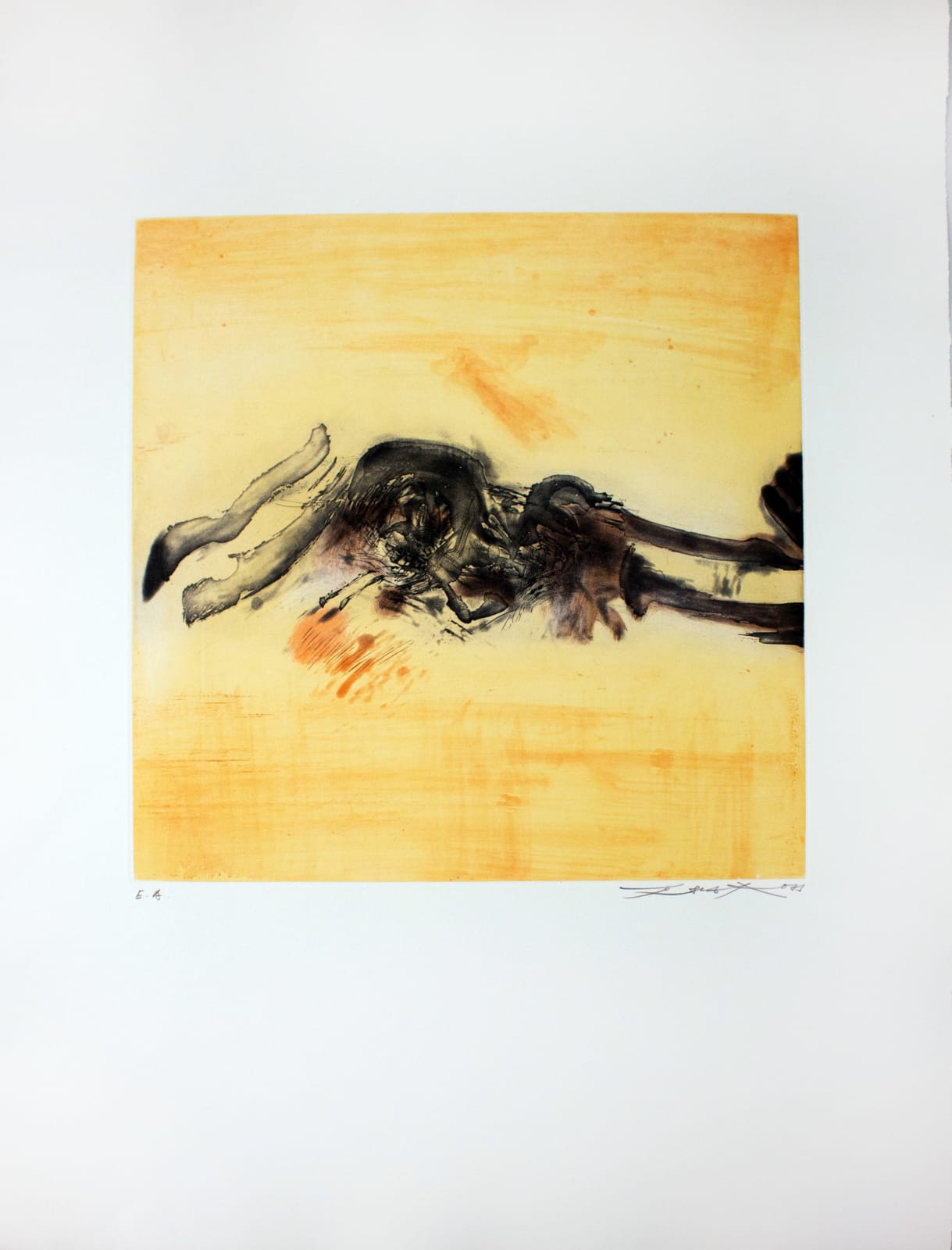 Zao Wou-Ki, Sans titre, 1973