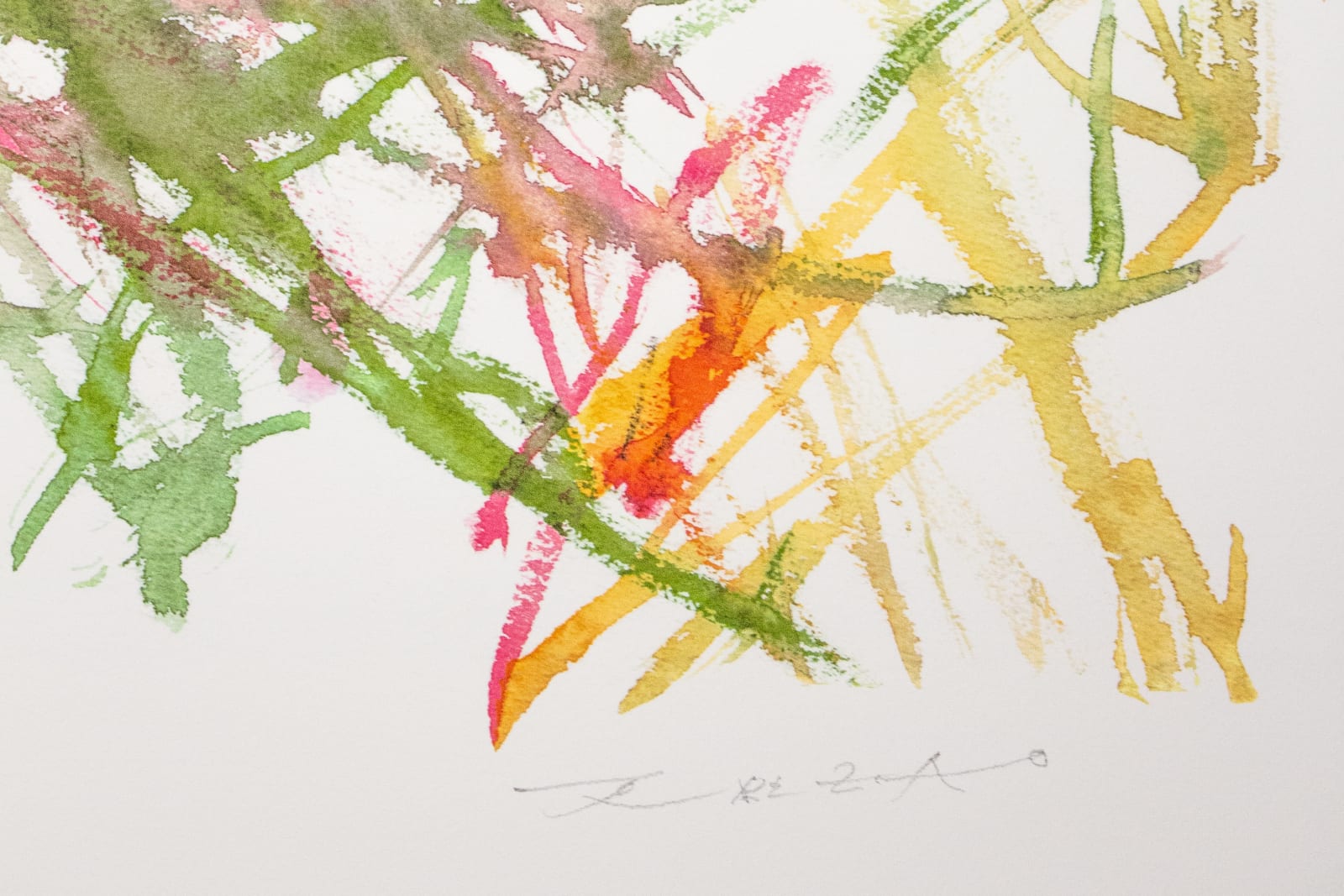 Zao Wou-Ki, Gaudigny (arvil 2007), 2007