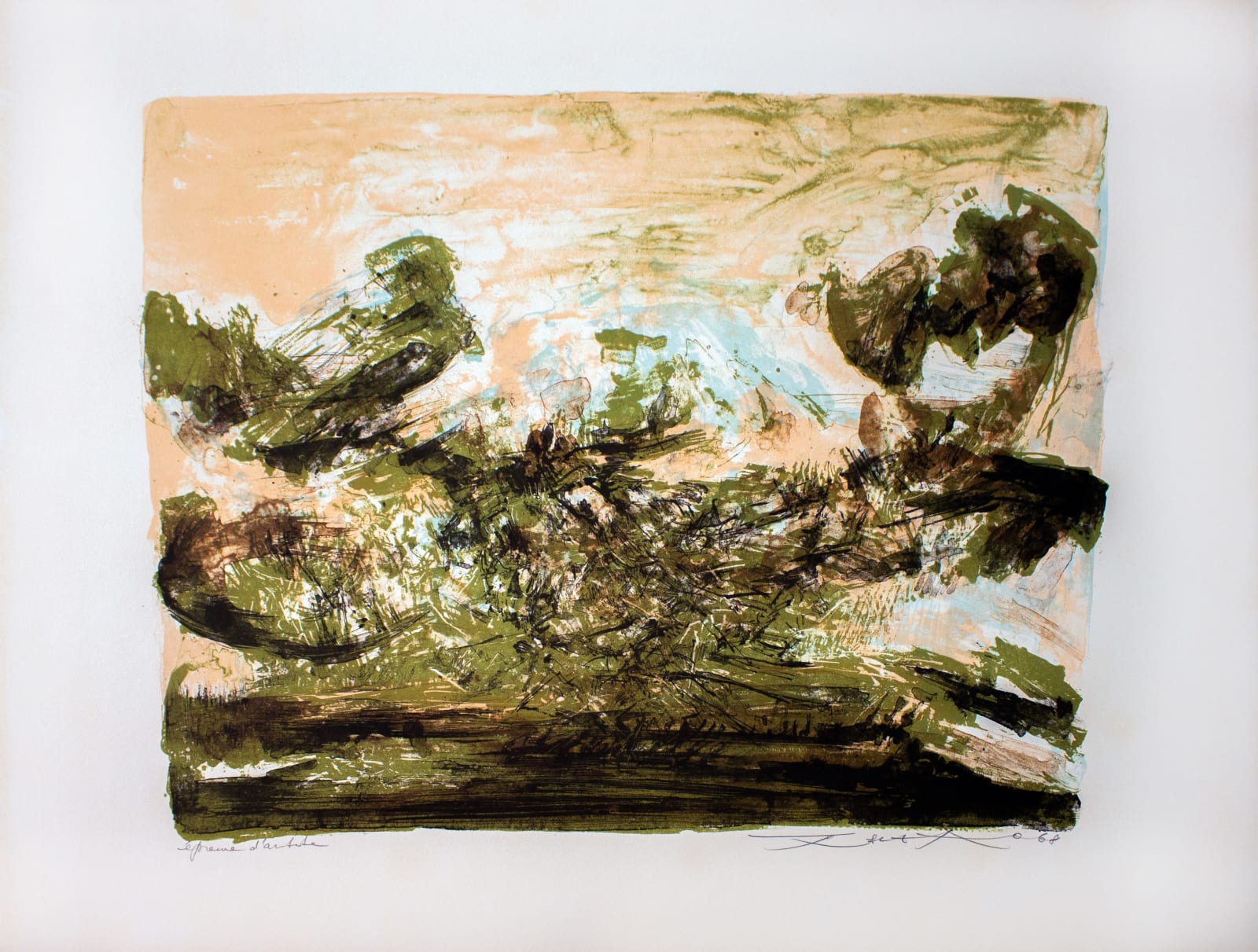 Zao Wou-Ki （ザオ・ウーキー展覧会図録）(ザオ・ウーキー