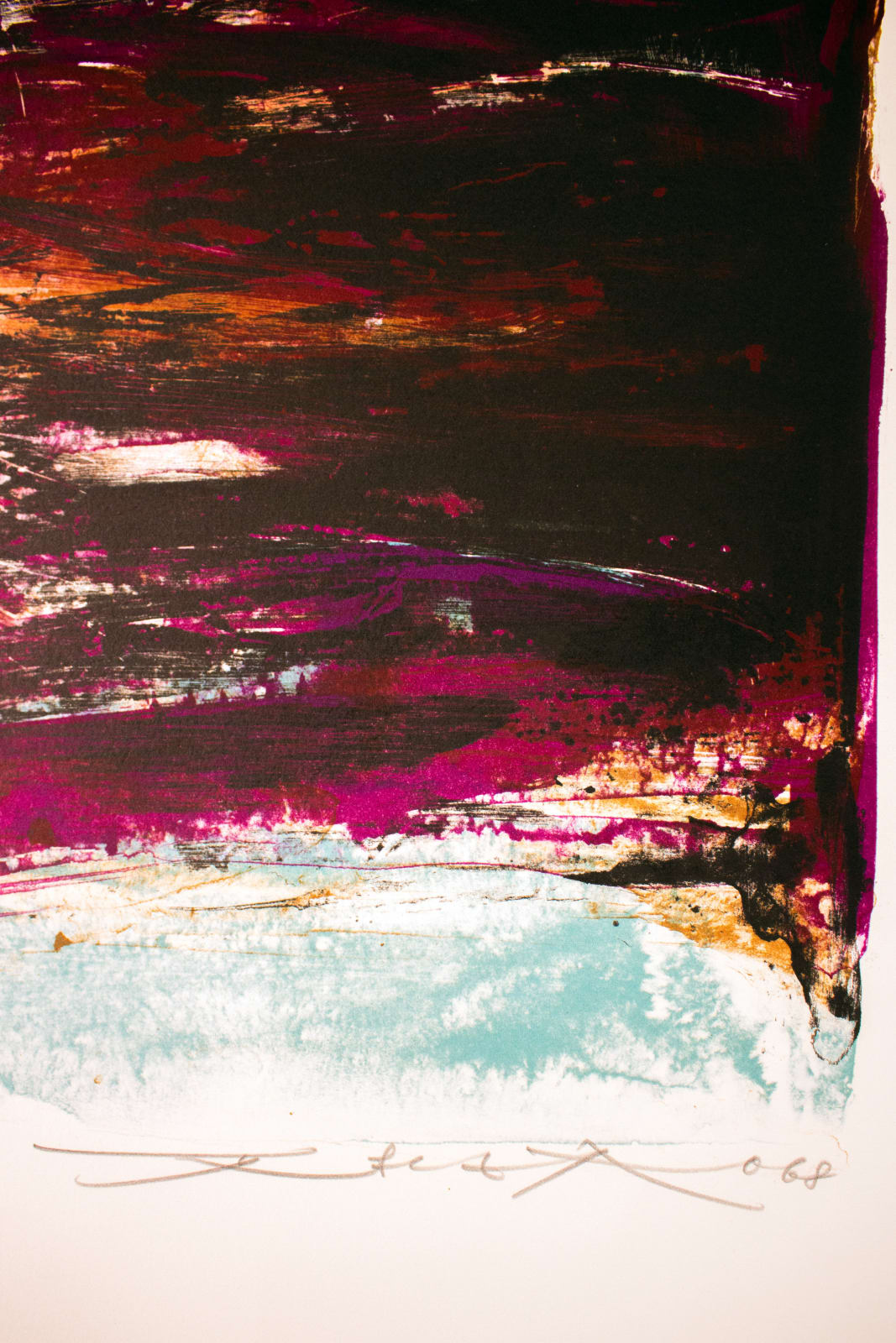 Zao Wou-Ki, Sans titre, 1968