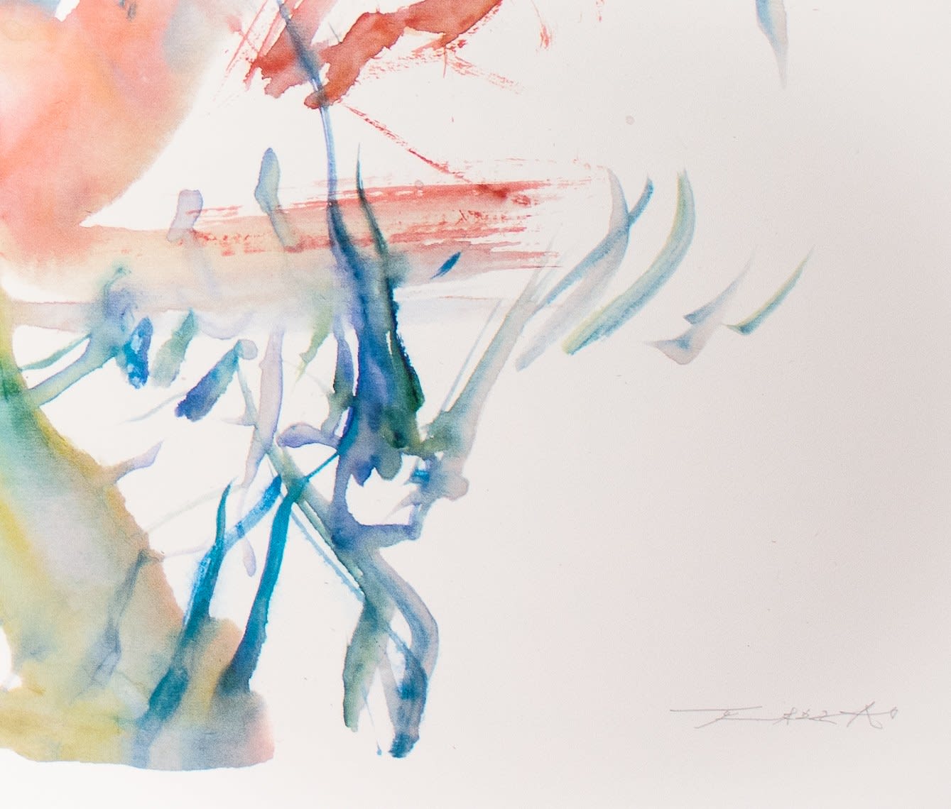 Zao Wou-Ki, Saint Tropez (Noel 2006), 2008