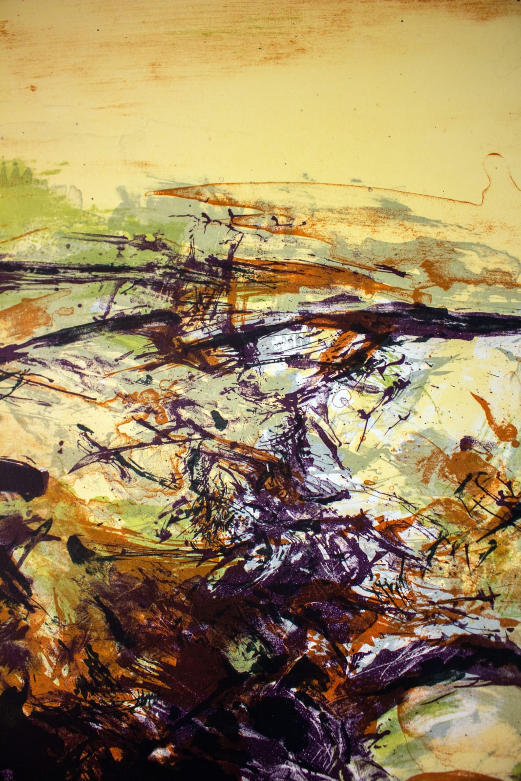 Zao Wou-Ki, Sans titre, 1973