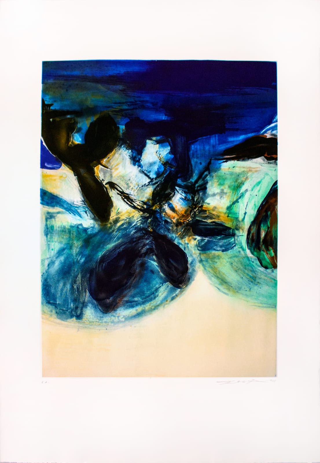 Zao Wou-Ki, Sans titre, 1978