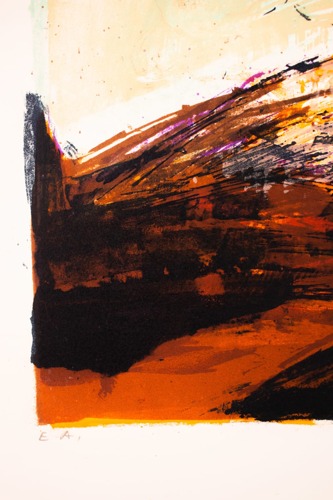 Zao Wou-Ki, Sans titre, 1974