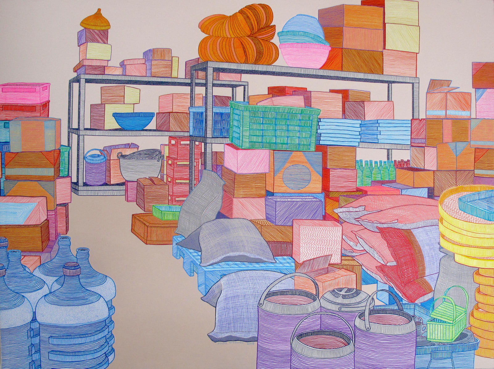 Dodit Artawan, Stockroom No.4, 2018