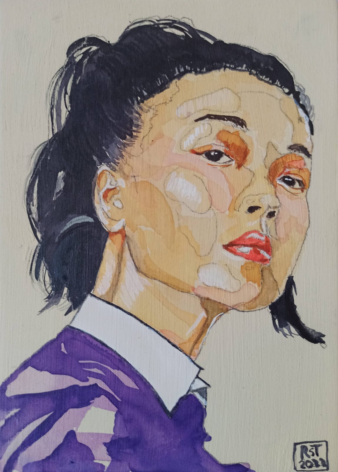 Richard Streitmatter-Tran, Quiet Mannerisms - Violet, 2022