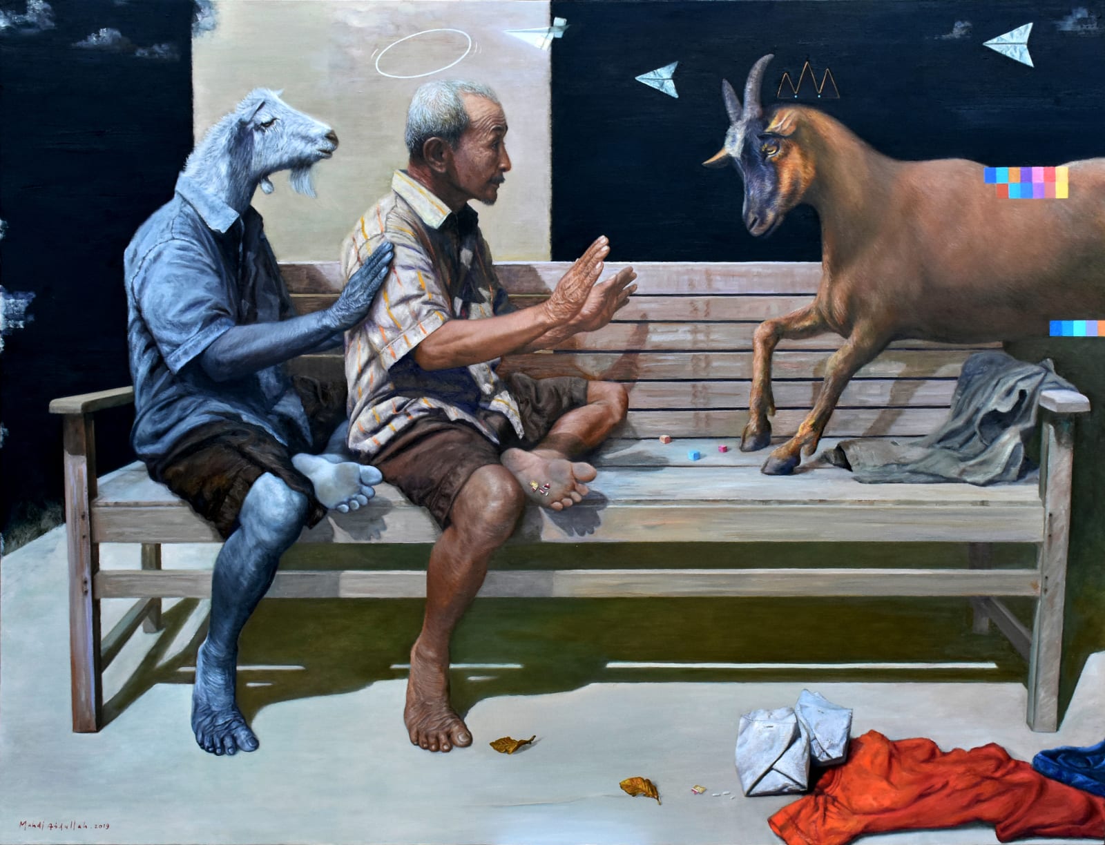 Mahdi Abdullah, Penggembala yang Digembala (The Shepherd is Shepherd), 2019