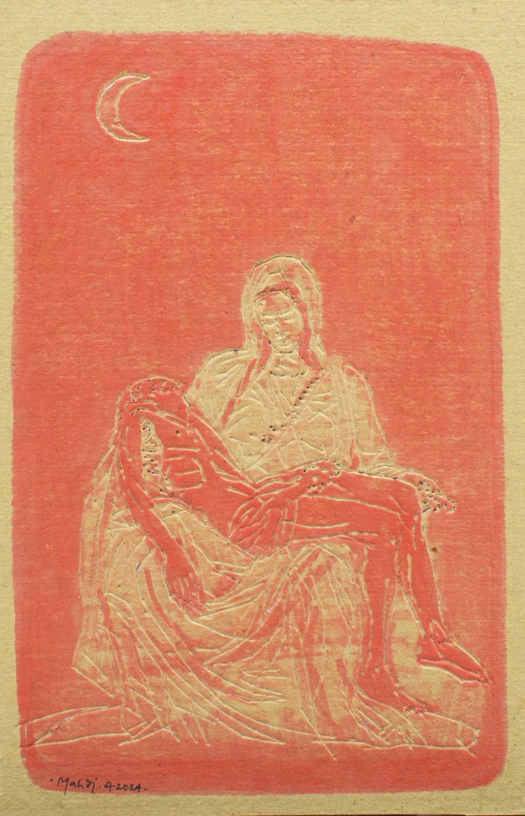 Mahdi Abdullah, Pieta dan Bulan Sabit, 2024