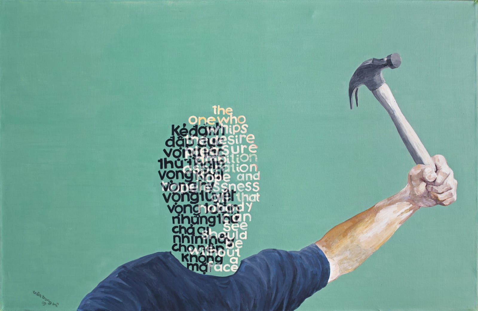 Tran Trong Vu, The no face, 2019