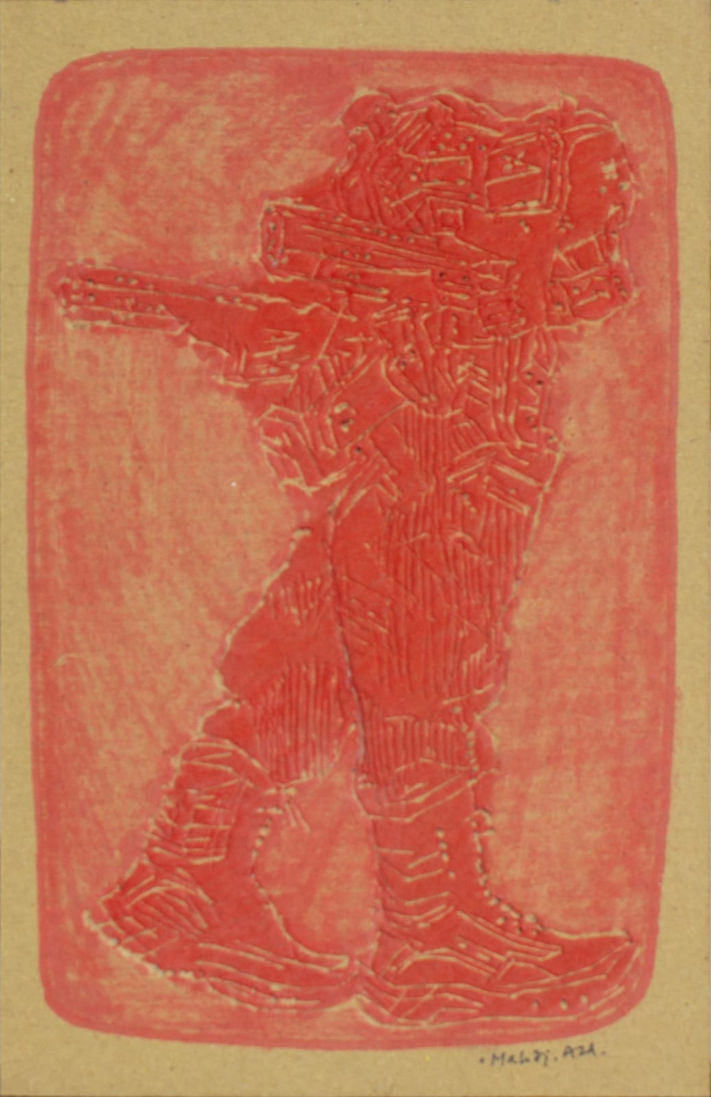 Mahdi Abdullah, Lars shoes and robot, 2024