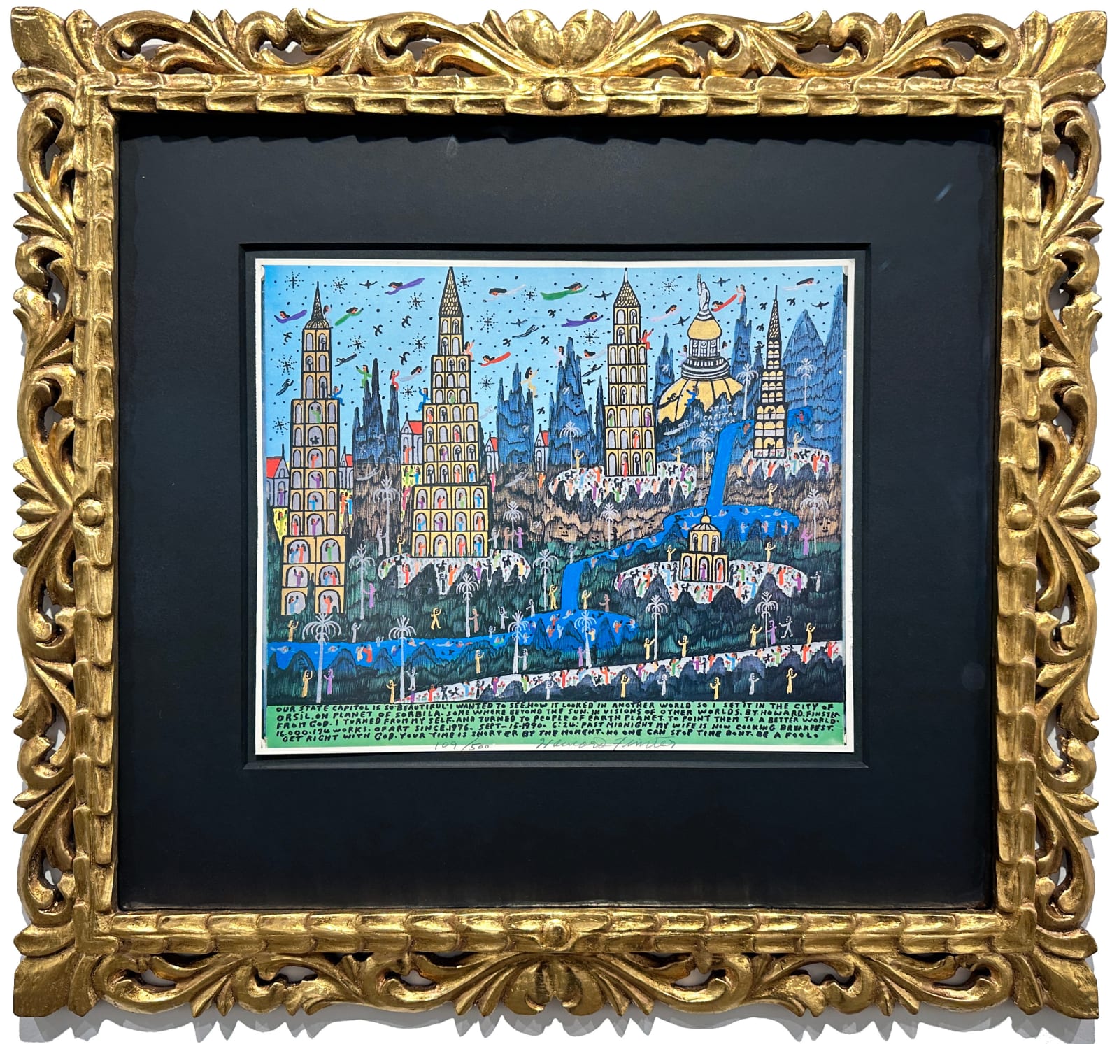 Howard Finster, Georgia State Capitol, 1990