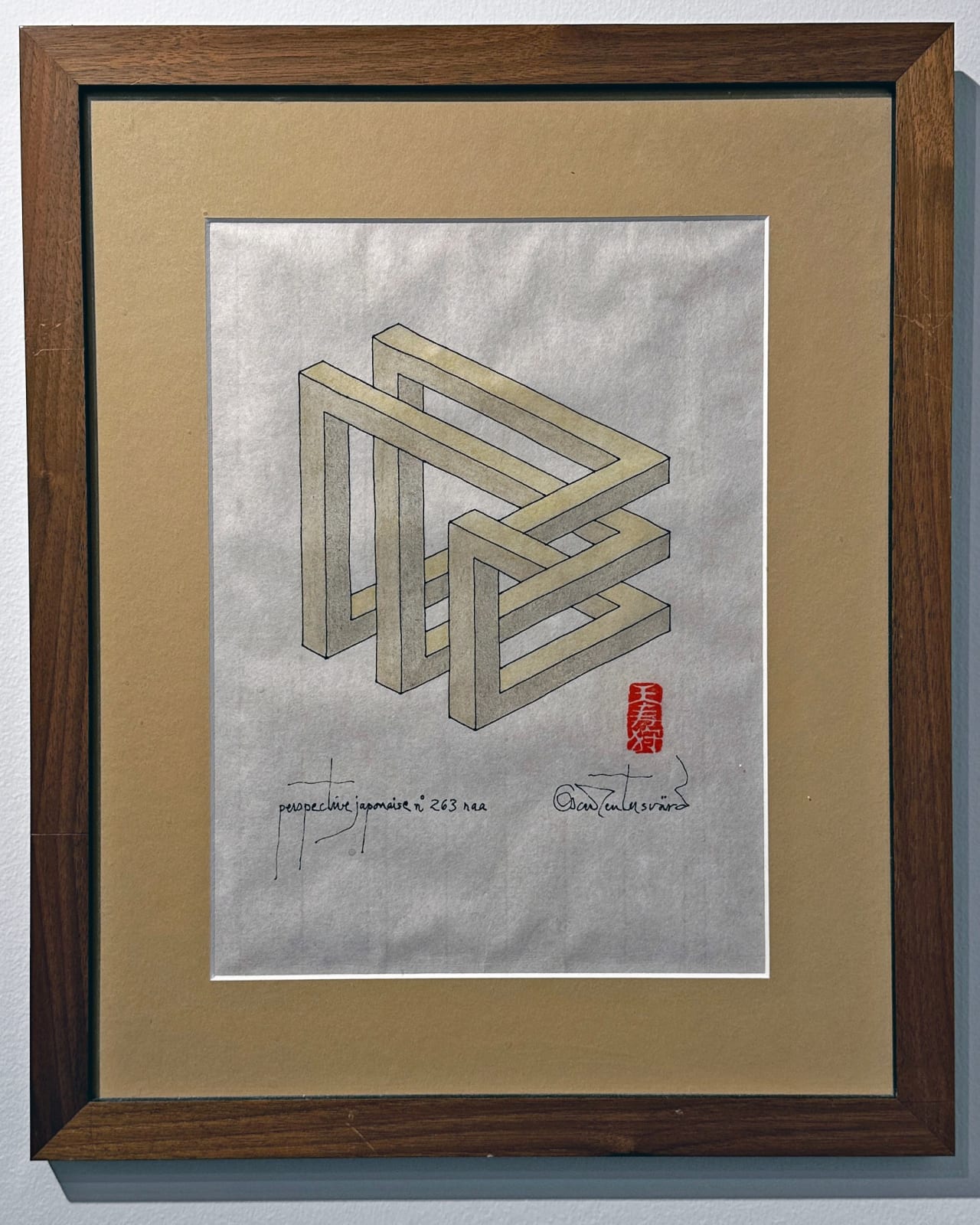 Oscar Reutersvärd, Perspective Japonaise no. 263