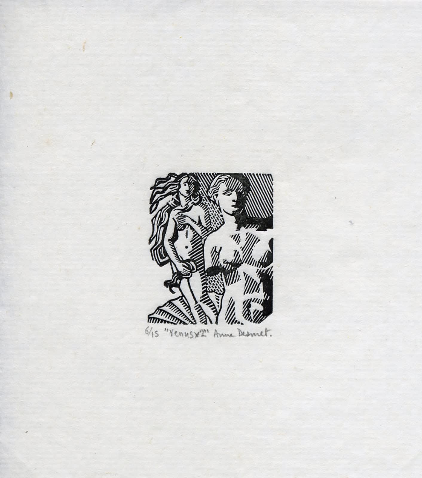 Anne Desmet RA, Venus x2