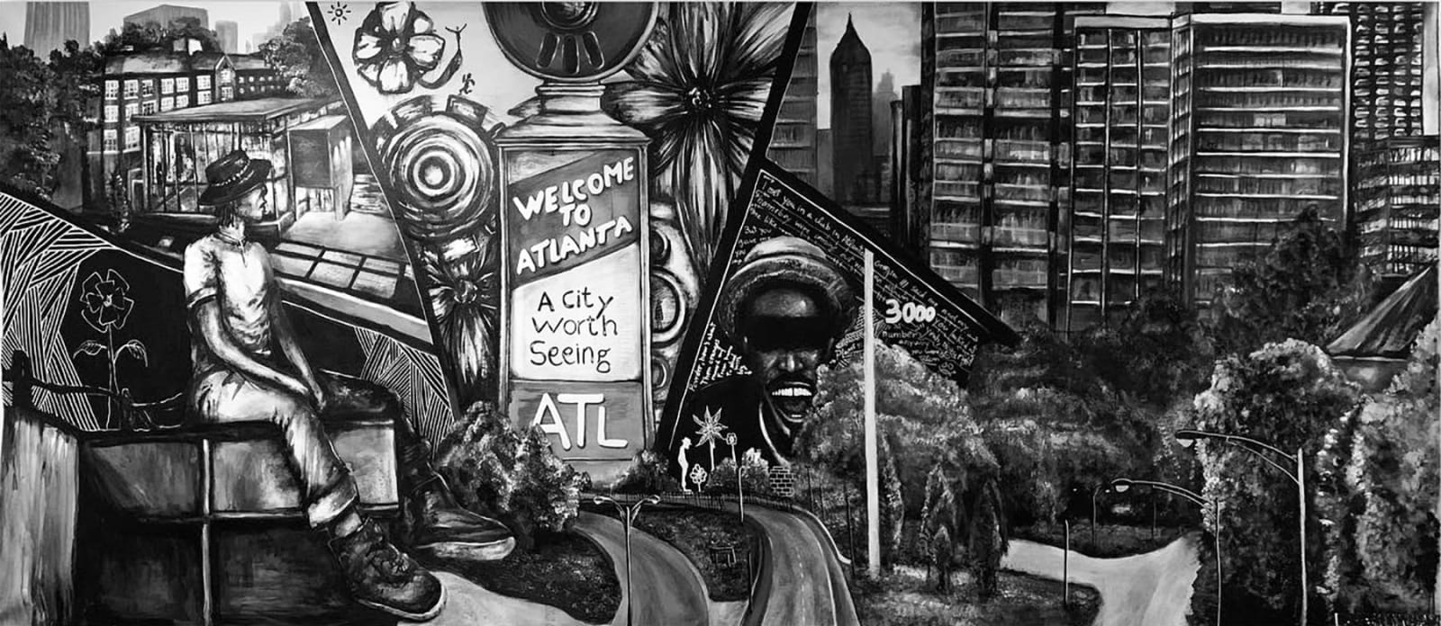 Raphael Bahindwa, La Ville d'Atlanta, 2023