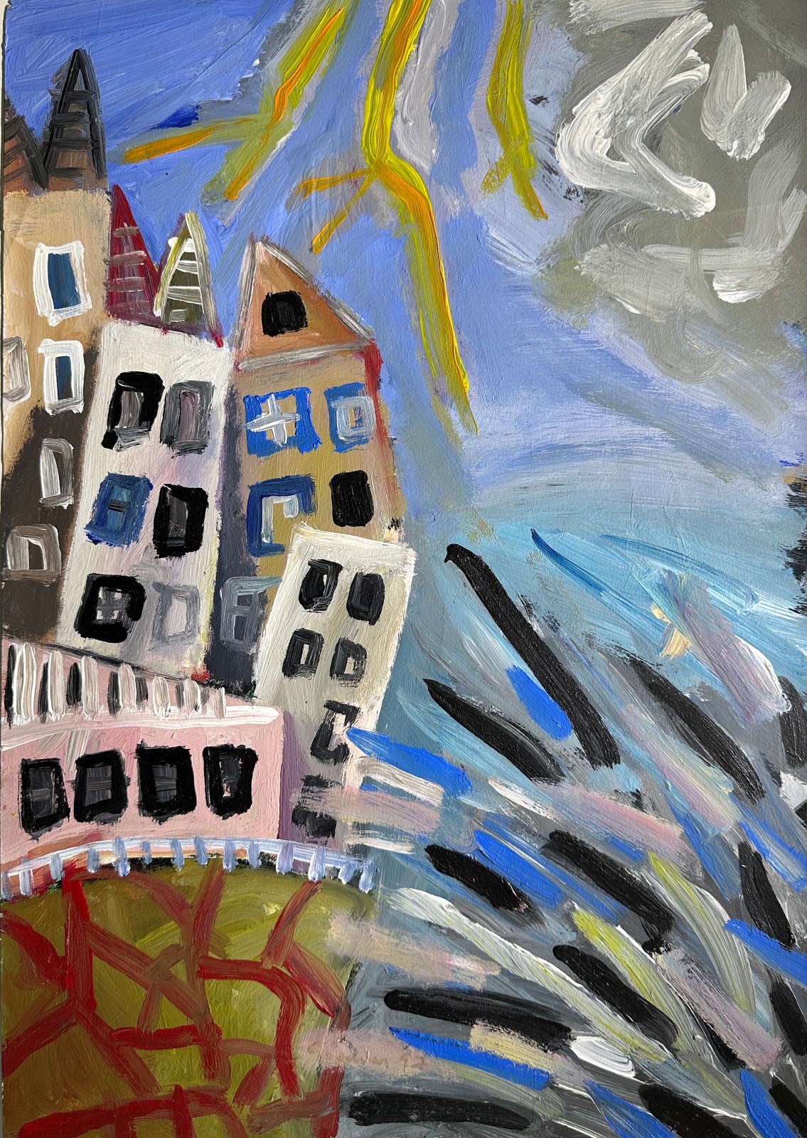 Gary Goodman, Storm at St. Ives, 1997