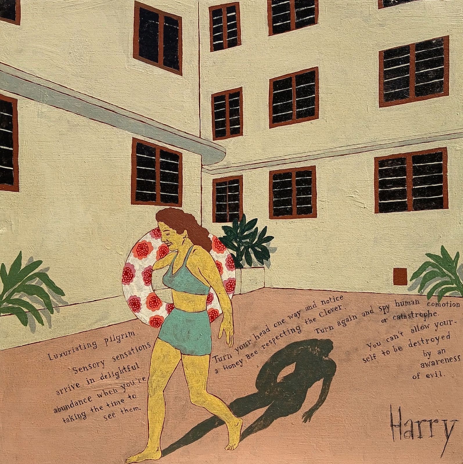 Harry Underwood, Luxuriating Pilgrim, 2024
