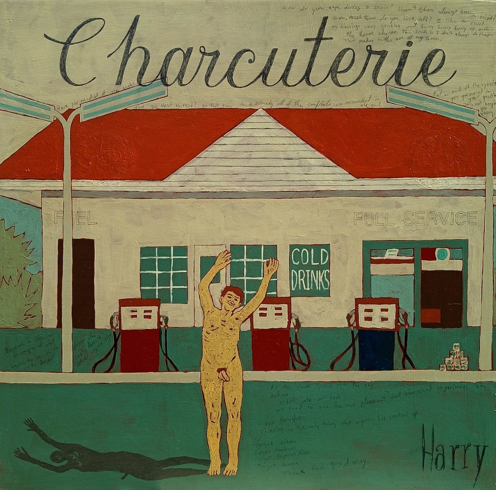 Harry Underwood, Charcuterie, 2024