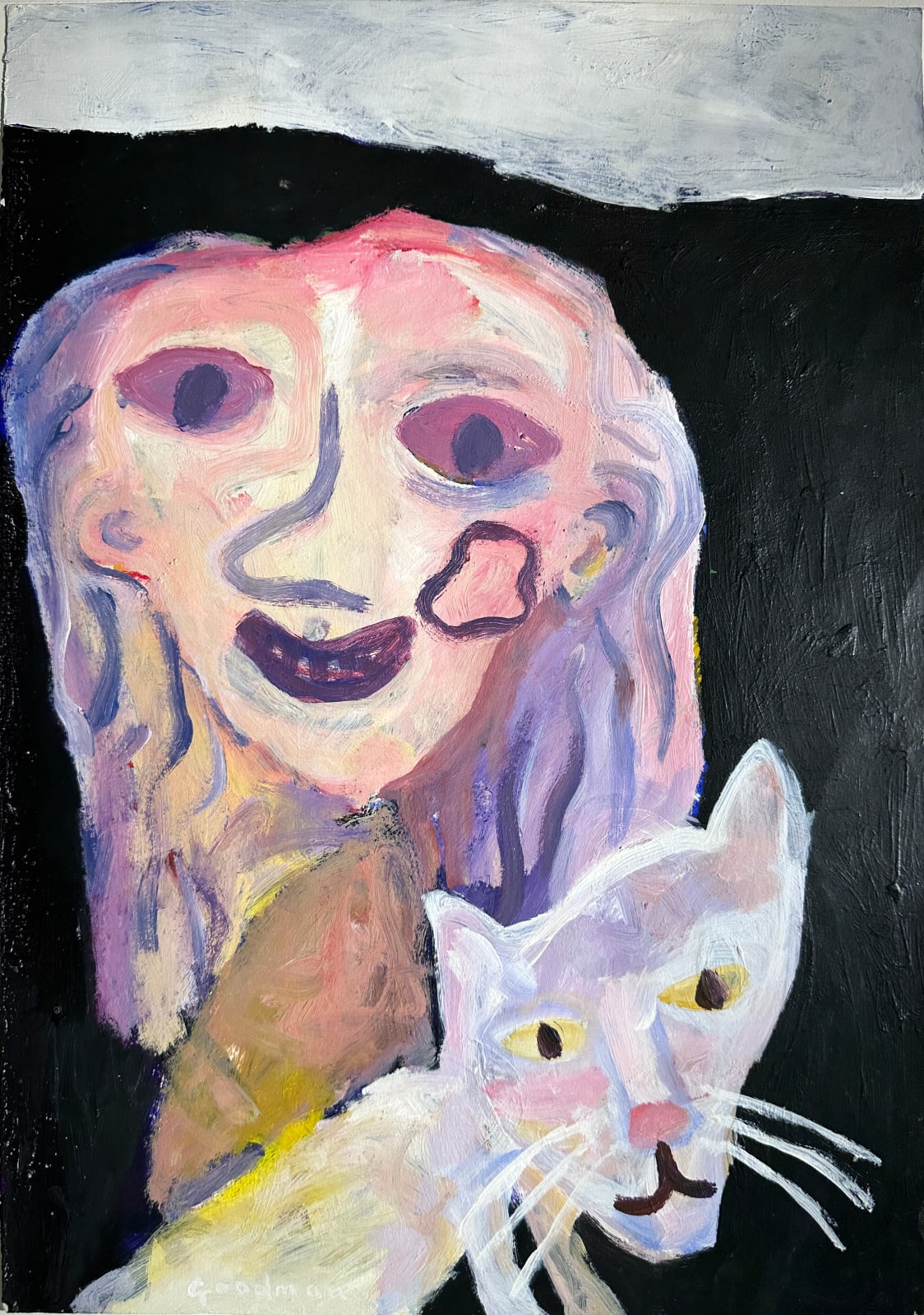 Gary Goodman, Girl and Kitten, 1999