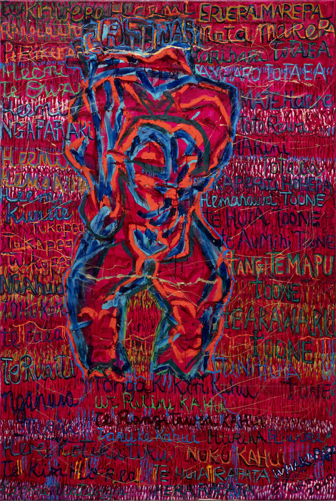 Emily Karaka, Ahiwaru Whakapapa, 2020