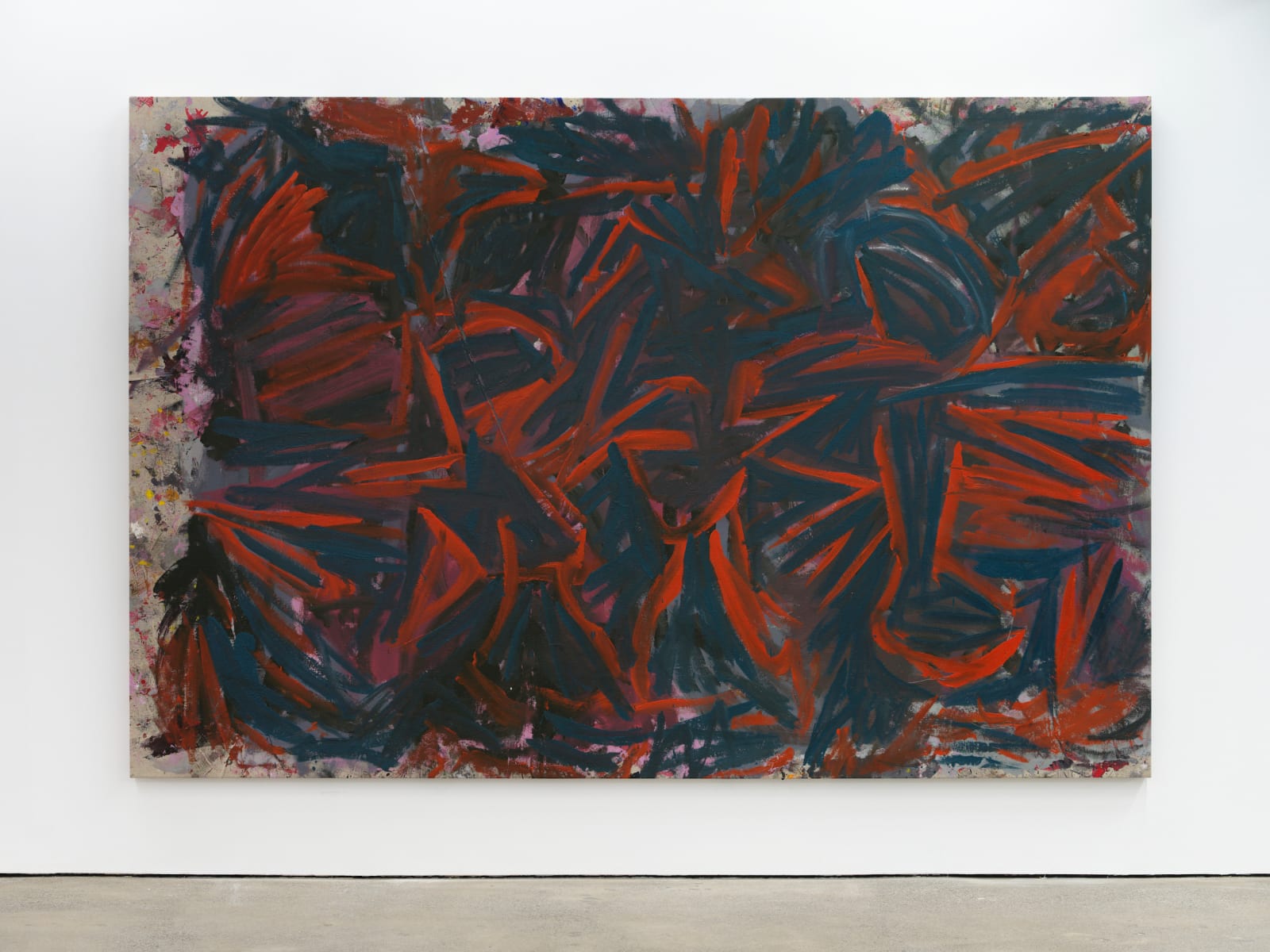 Oscar Perry, Painting for Airport Lounge. Stuttgart. Defunct, 2020